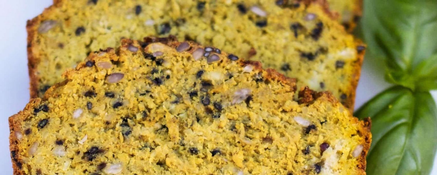 Paleo Cauliflower Tumeric Bread