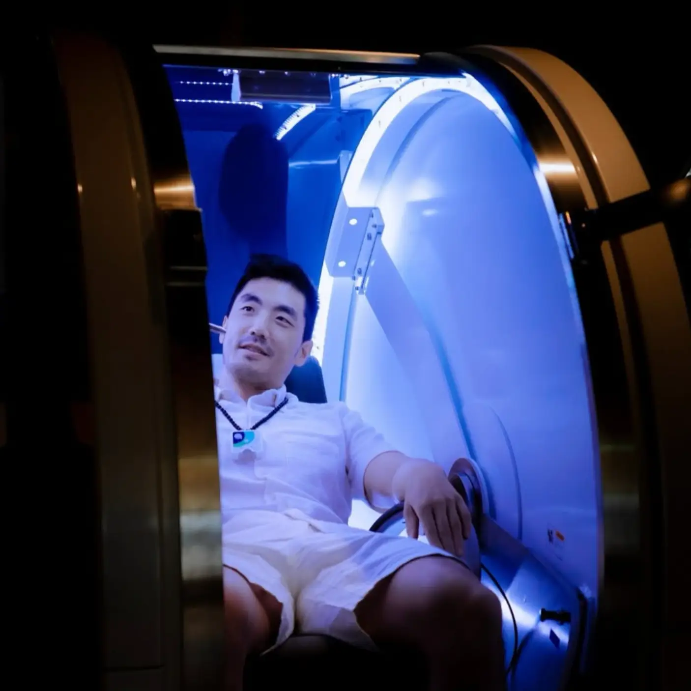 hyperbaric chamber session